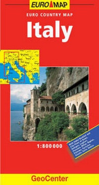 Enlarge image Cover: Italy Euro Map - Mairs Geographischer Verlag,Kurt Mair