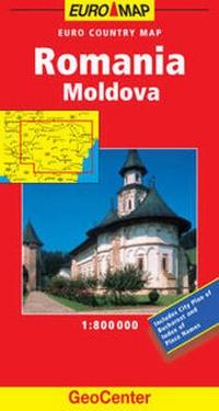 Abbildung von: Romania GeoCenter Euro Map - Mairs Geographischer Verlag,Kurt Mair