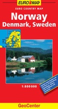 Cover: Norway GeoCenter Euro Map - Mairs Geographischer Verlag,Kurt Mair