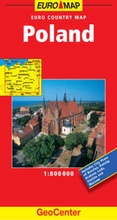 Cover: Poland GeoCenter Euro Map - Mairs Geographischer Verlag,Kurt Mair