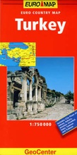 Cover: Turkey GeoCenter Euro Map - Mairs Geographischer Verlag,Kurt Mair