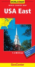 Cover: USA East GeoCenter World Map - Mairs Geographischer Verlag,Kurt Mair