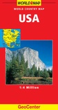 Cover: USA GeoCenter World Map - Mairs Geographischer Verlag,Kurt Mair