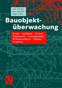 Abbildung von: Bauobjektüberwachung - Vieweg+Teubner Verlag