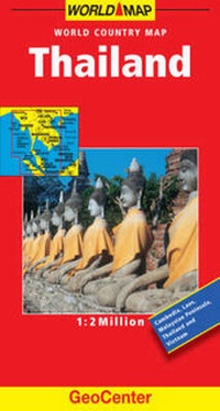 Abbildung von: Thailand GeoCenter World Map - Mairs Geographischer Verlag,Kurt Mair