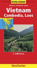 Cover: Vietnam/Cambodia/Laos GeoCenter World Map - Mairs Geographischer Verlag,Kurt Mair