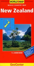 Cover: New Zealand GeoCenter World Map - Mairs Geographischer Verlag,Kurt Mair