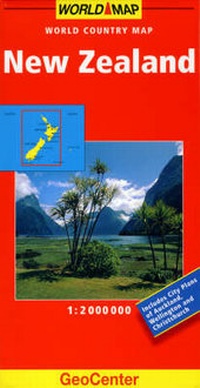 Abbildung von: New Zealand GeoCenter World Map - Mairs Geographischer Verlag,Kurt Mair