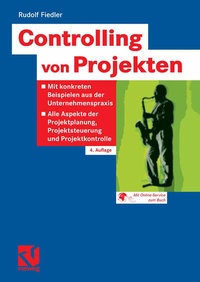 Abbildung von: Controlling von Projekten - Vieweg+Teubner Verlag