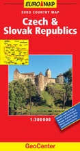 Cover: Czech and Slovak Republic GeoCenter Euro Map - Mairs Geographischer Verlag,Kurt Mair