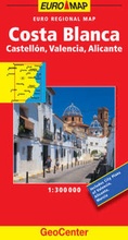 Cover: Spain Costa Blanca GeoCenter Euro Map - Mairs Geographischer Verlag,Kurt Mair