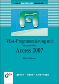 Cover: VBA-Programmierung mit Microsoft Office Access 2007 - mitp/bhv