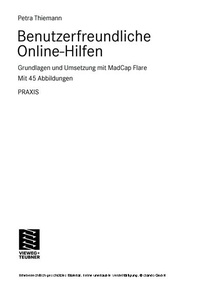 Abbildung von: Benutzerfreundliche Online-Hilfen - Vieweg+Teubner Verlag