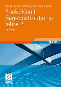 Bild vergrößern Bild: Frick/Knöll Baukonstruktionslehre 2 - Vieweg+Teubner Verlag
