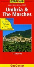 Cover: Umbria and the Marches GeoCenter Map - Mairs Geographischer Verlag,Kurt Mair