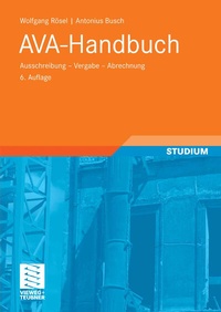 Abbildung von: AVA-Handbuch - Vieweg+Teubner Verlag