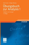 Cover: &Uuml;bungsbuch zur Analysis 1 - Vieweg+Teubner Verlag