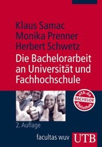 Abbildung von: Die Bachelorarbeit an Universität und Fachhochschule - UTB