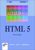 Cover: HTML - MITP