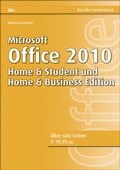 Cover: Microsoft Office 2010 - Home & Student und Home & Business Edition - MITP