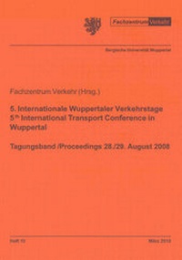 Abbildung von: 5. Internationale Wuppertaler Verkehrstage / 5 th International Transport Conference in Wuppertal - Shaker