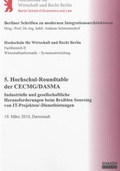 Cover: 5. Hochschul-Roundtable der CECMG/DASMA - Shaker