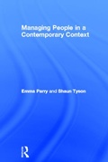 Cover: Managing People in a Contemporary Context - Routledge