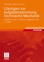 Bild: L&ouml;sungen zur Aufgabensammlung Technische Mechanik - Vieweg+Teubner Verlag
