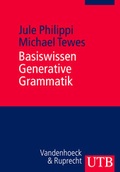 Cover: Basiswissen Generative Grammatik - UTB