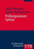 Cover: Pr&uuml;fungswissen Syntax - UTB