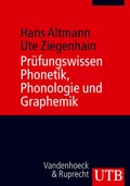 Cover: Pr&uuml;fungswissen Phonetik, Phonologie und Graphemik - UTB