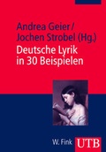 Cover: Deutsche Lyrik in 30 Beispielen - UTB
