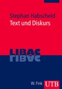 Cover: Text und Diskurs - UTB