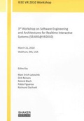 Cover: 3rd Workshop on Software Engineering and Architectures for Realtime Interactive Systems (SEARIS@VR2010) - Shaker