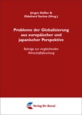 Cover: Probleme der Globalisierung aus europ&auml;ischer und japanischer Perspektive - Kovac, Dr. Verlag