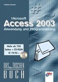 Cover: Microsoft Access 2003 - Anwendung und Programmierung - mitp/bhv