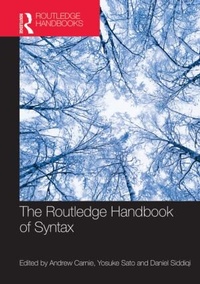 Enlarge image Cover: The Routledge Handbook of Syntax - Routledge