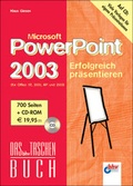 Cover: Microsoft PowerPoint 2003 - Erfolgreich pr&auml;sentieren - mitp/bhv