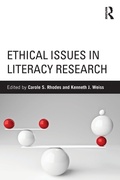 Cover: Ethical Issues in Literacy Research - Routledge