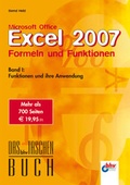 Bild: Microsoft Office Excel 2007 - Formeln und Funktionen - MITP