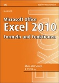 Bild: Microsoft Office Excel 2010 - Formeln und Funktionen - MITP