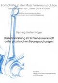 Cover: Rissentwicklung im Schienenwerkstoff unter praxisnahen Beanspruchungen - Shaker