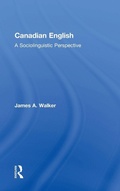 Cover: Canadian English - Routledge