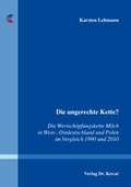 Cover: Die ungerechte Kette? - Kovac, Dr. Verlag