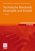 Cover: Technische Mechanik Kinematik und Kinetik - Vieweg+Teubner Verlag