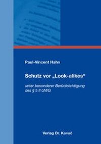 Abbildung von: Schutz vor "Look-alikes" - Kovac, Dr. Verlag