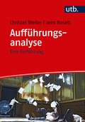 Cover: Auff&uuml;hrungsanalyse - UTB