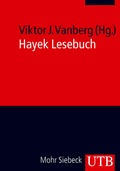 Cover: Hayek Lesebuch - UTB