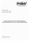 Cover: Standortanalyse f&uuml;r die Stadt Paderborn mit besonderem Fokus auf Fachkr&auml;ftebindung - Shaker