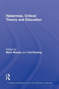Cover: Habermas, Critical Theory and Education - Routledge